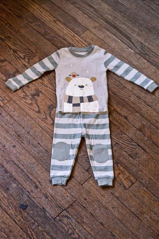 Toddler Pajama Set-Polar Bear and Bird