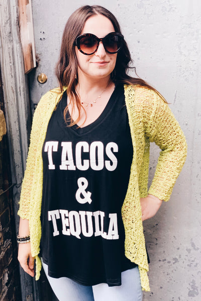 "Tacos & Tequila" Tank