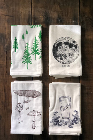Hand-Printed Cloth Napkins